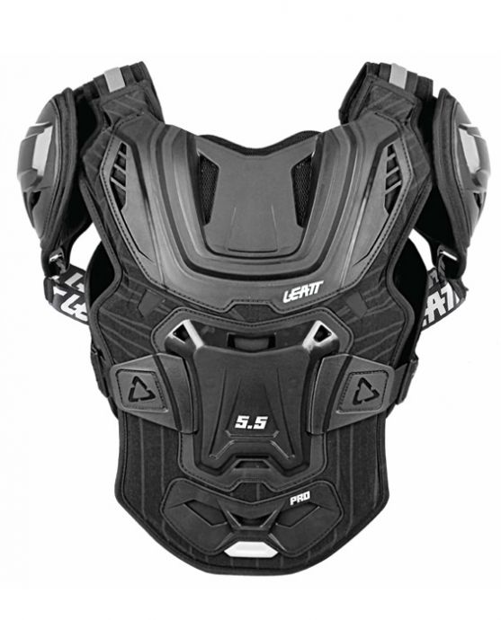 LEATT CHEST PROTECTOR 5.5 PRO BLACK