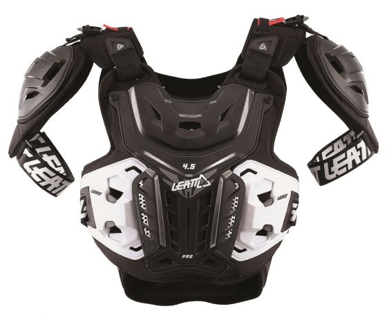 LEATT CHEST PROTECTOR 4.5 PRO BLACK