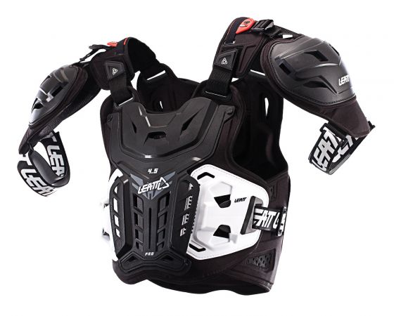 LEATT CHEST PROTECTOR 4.5 PRO BLACK