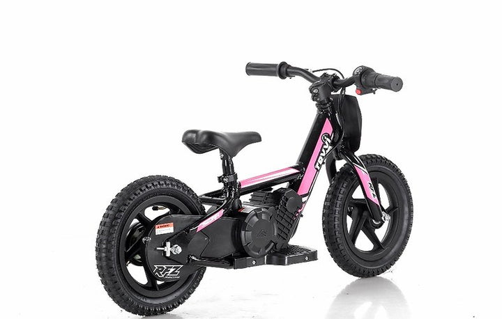 Revvi 12" Pink Kids Electric Balance Bike