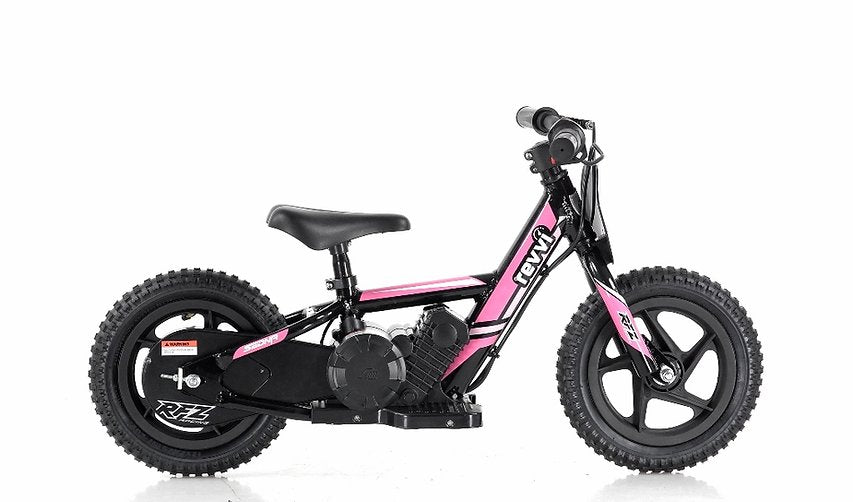 Revvi 12" Pink Kids Electric Balance Bike