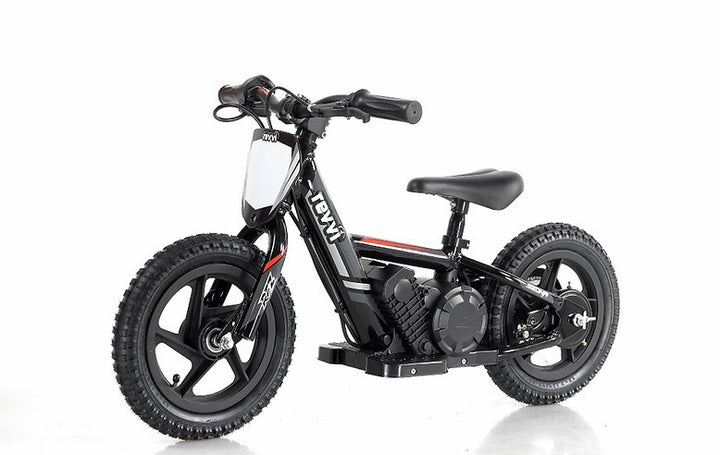 Revvi 12" Black Kids Electric Balance Bike