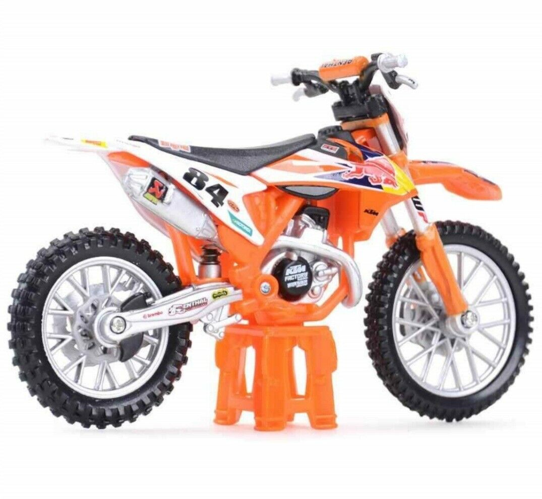 JEFFREY HERLINGS RED BULL KTM SXF 450 1:18 SCALE DIECAST MX MODEL BIKE