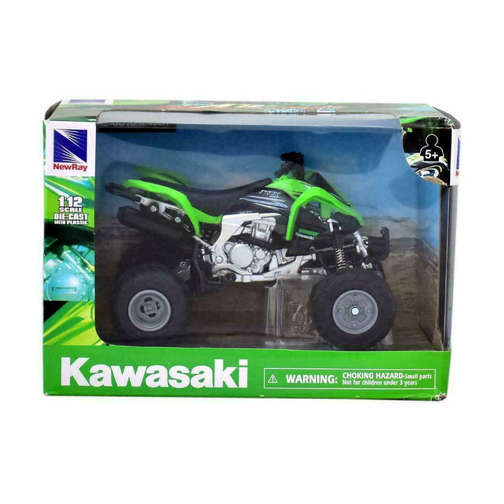 KAWASAKI QUAD ATV KFX450 1:12 SCALE DIECAST MX MODEL BIKE